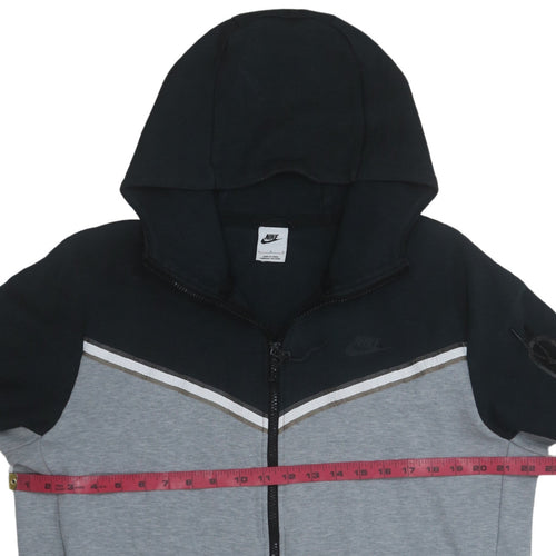 Nike Men’s Grey Full Zip Hoodie L Sportswear Jacket