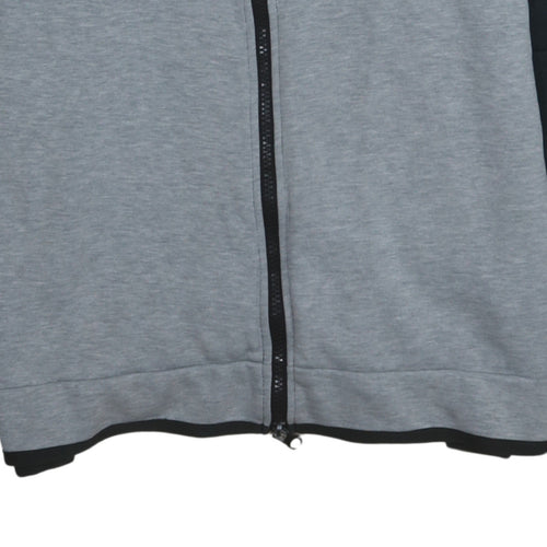 Nike Men’s Grey Full Zip Hoodie L Sportswear Jacket
