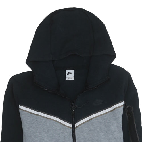 Nike Men’s Grey Full Zip Hoodie L Sportswear Jacket