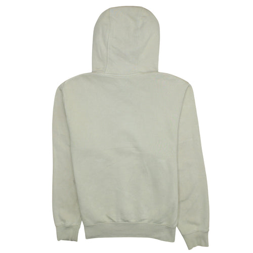 Nike Womens Beige Pullover Hoodie Small Cotton Blend Hooded Sweatshirt