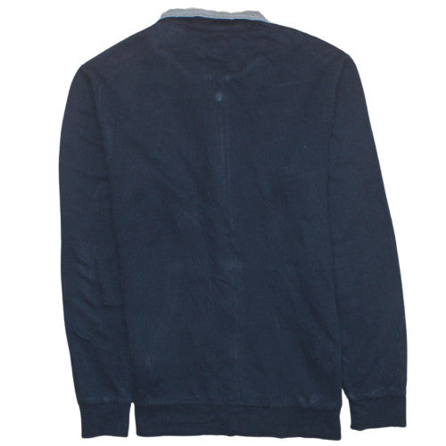 Champion Boys Blue Full Zip Fleece Sweatshirt XL 13-14 Years Logo Authentic