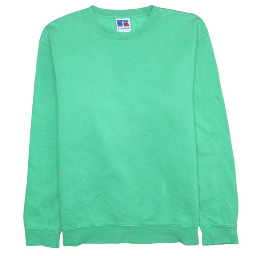 Russell Men’s Green XL Pullover Fleece Sweatshirt