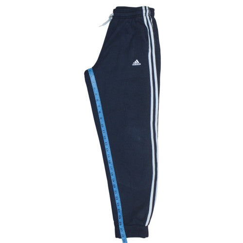 Adidas Boys Blue Jogger Sweatpants 13-14 Years Elastic Waist Sportswear