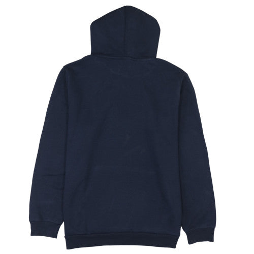 Puma Men's Blue Pullover Hoodie Size L Graphic Sports Fleece