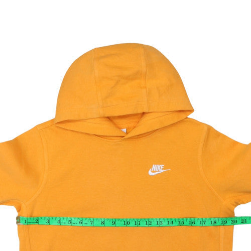 Nike Boys Orange Pullover Hoodie XL 158-170cm Cotton Blend Casual