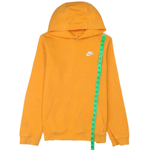 Nike Boys Orange Pullover Hoodie XL 158-170cm Cotton Blend Casual
