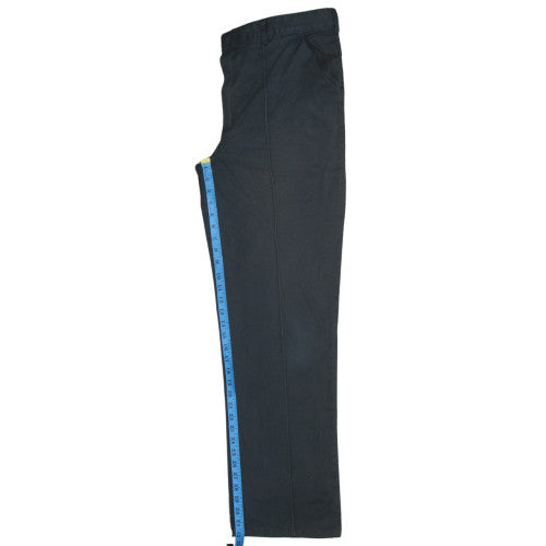 Dickies Men's Black Workwear Chino Trousers 36W Regular Fit