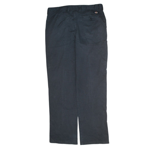 Dickies Men's Black Workwear Chino Trousers 36W Regular Fit