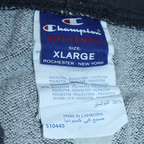 Champion Men's Grey XL Jogger Trousers Elastic Waist