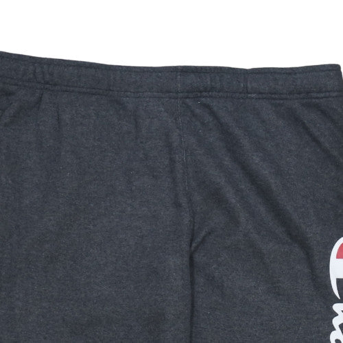 Champion Men's Grey XL Jogger Trousers Elastic Waist