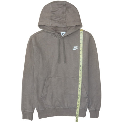 Nike Men's Brown Pullover Hoodie Size S Fleece Sweatshirt