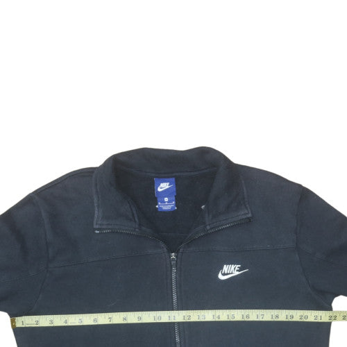 Nike Men's Black Full Zip Fleece Sweatshirt M Regular