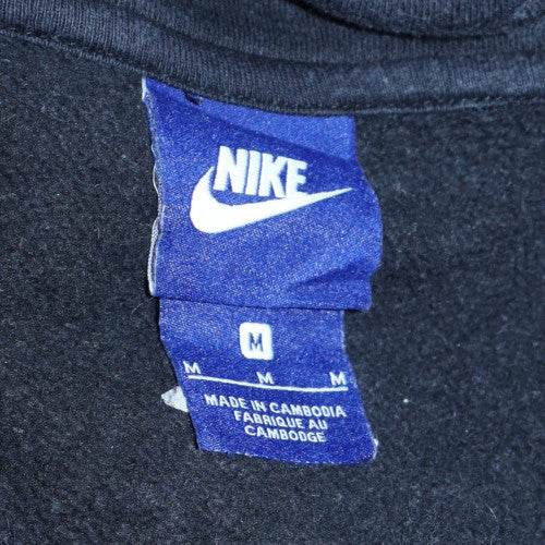 Nike Men's Black Full Zip Fleece Sweatshirt M Regular