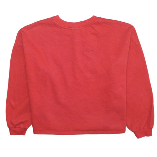 Disney Mickey & Friends at George Red Women's L Sweatshirt Cotton
