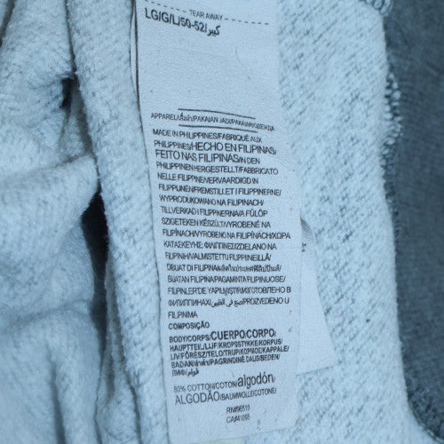 Under Armour Mens Grey Pullover Hoodie L Regular Fit Fleece