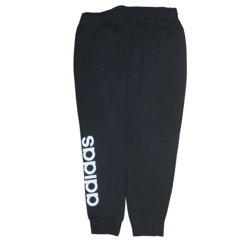 Adidas Womens Black 1X Joggers Sweatpants Size 20-22 Cotton Blend