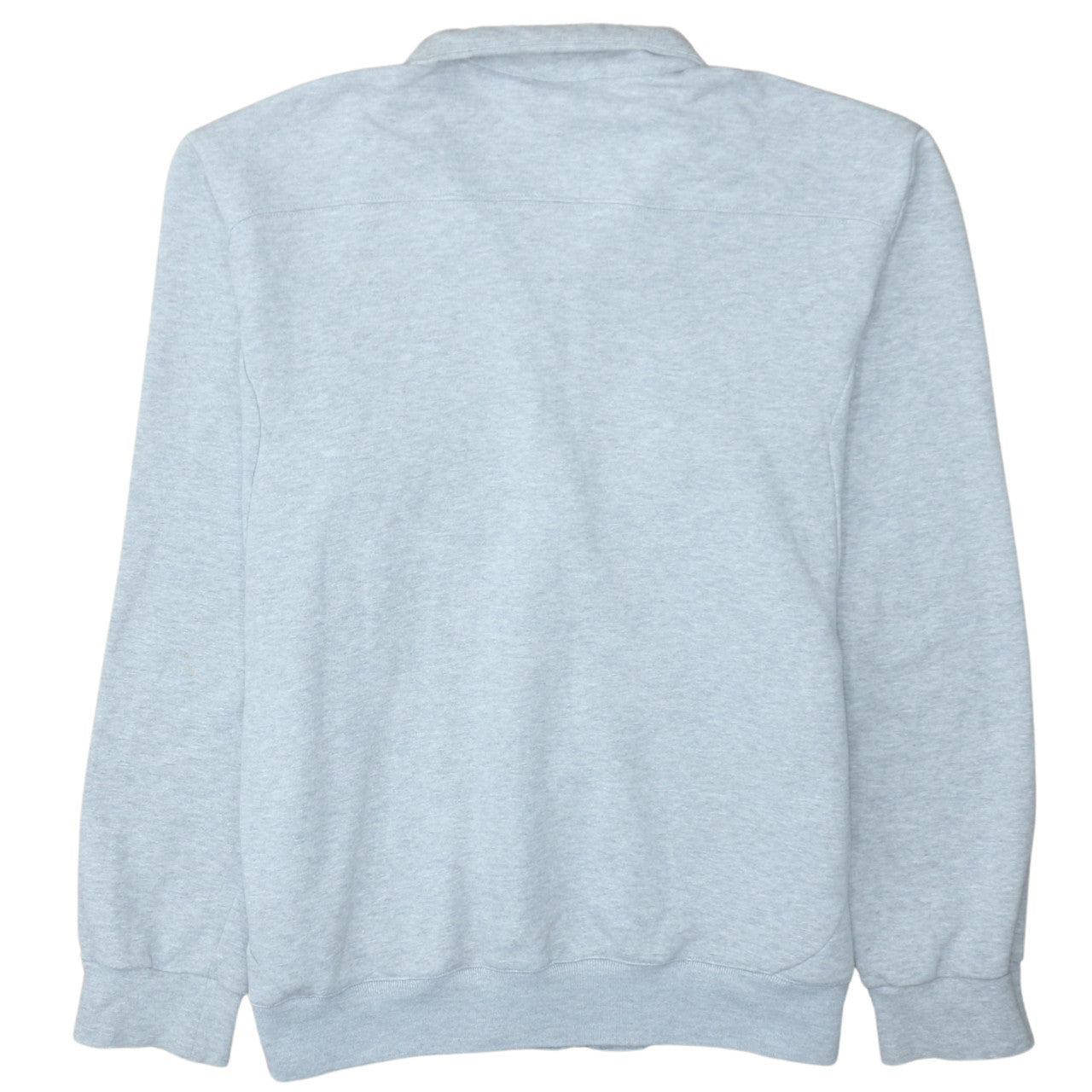 Adidas Men's Grey Full Zip Sweatshirt M Sports Embroidered Logo