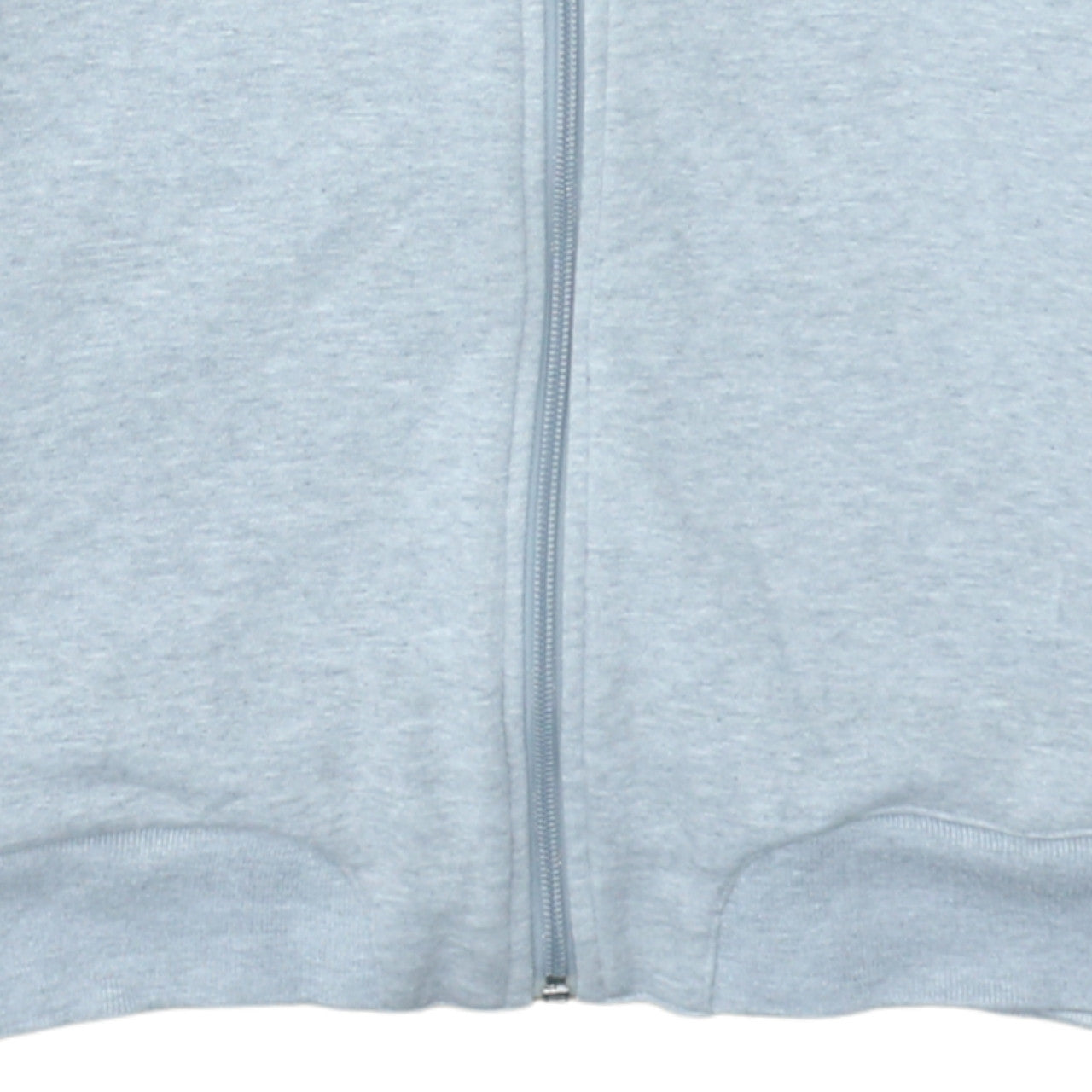 Adidas Men's Grey Full Zip Sweatshirt M Sports Embroidered Logo