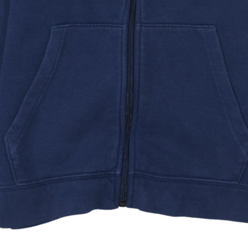 Nike Boys Blue Full Zip Hoodie Size L 147–158cm Standard Fit