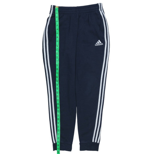 Adidas Men's Blue Sweatpants Small Regular Fit Elastic Waist Sports Trousers