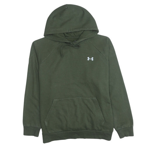 Under Armour Men's Green Pullover Hoodie Size L Relaxed Fit