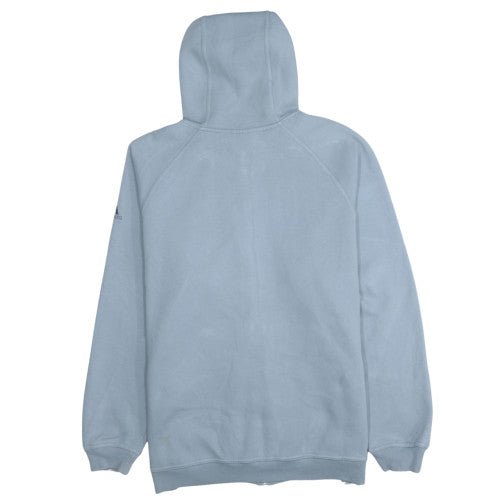 adidas Men's Blue Full Zip Fleece Hoodie L Sportswear