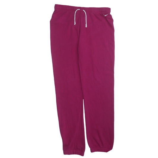 Nike Women’s Pink Jogger Sweatpants Size M Cotton Blend Drawstring
