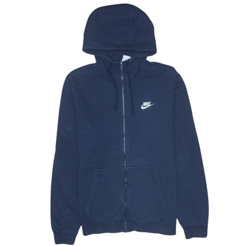 Nike Men's Blue Full Zip Hoodie Size M Regular Fit