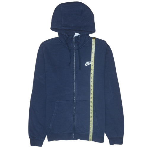 Nike Men's Blue Full Zip Hoodie Size M Regular Fit