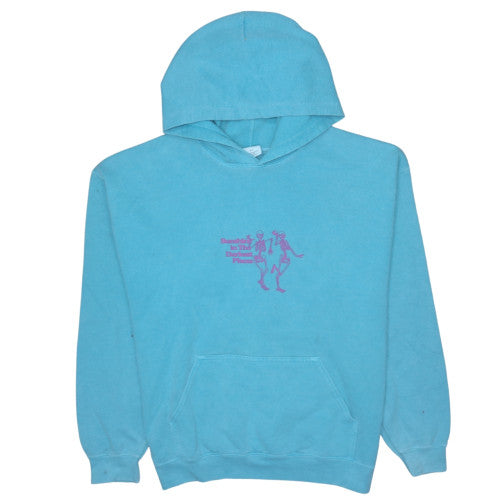 Urban Outfitters Womens Blue Graphic Pullover Hoodie Size S