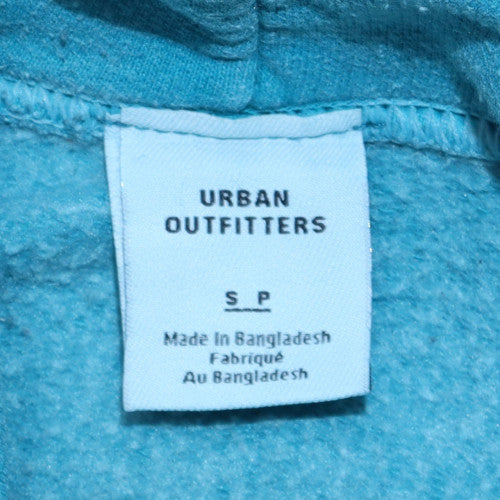 Urban Outfitters Womens Blue Graphic Pullover Hoodie Size S