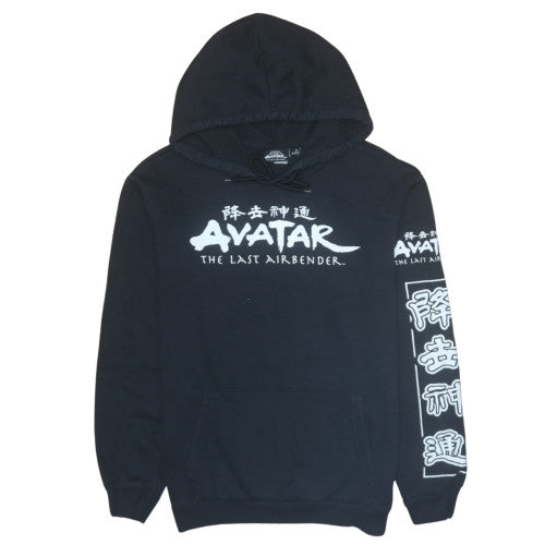 Nickelodeon Avatar The Last Airbender Black Men's Pullover Hoodie S