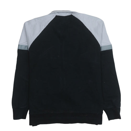 Puma Mens Black and White Full Zip Sweatshirt Size L