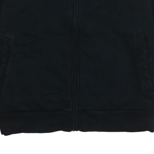 Puma Mens Black and White Full Zip Sweatshirt Size L