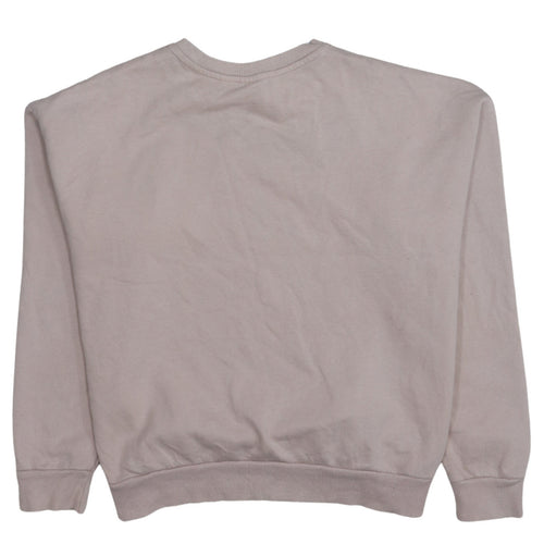 Disney Women Beige Thumper Sweatshirt Size 12/14 Crew Neck Pullover