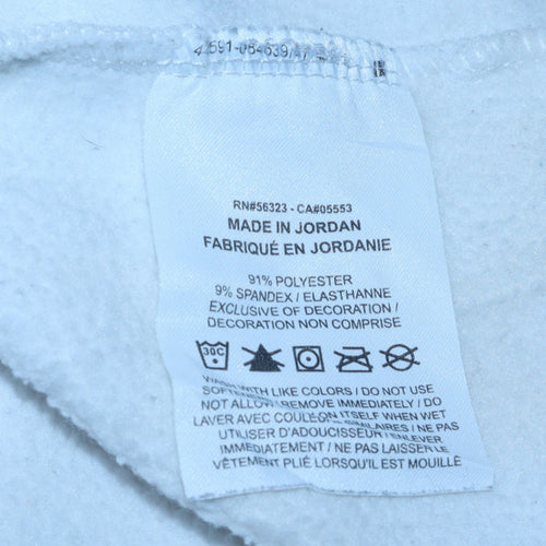 Nike Women White Therma-Fit 1/4 Zip Pullover Sweatshirt Size S