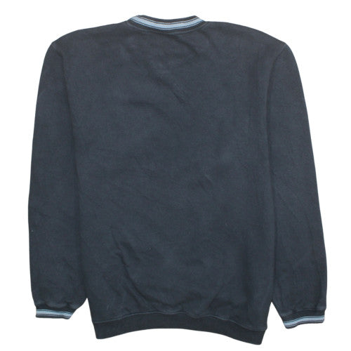 Adidas Men's Black Small Pullover Sweatshirt Vintage Crew Neck