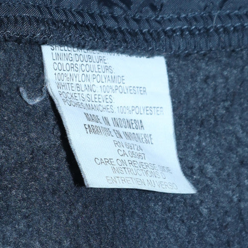 Columbia Women's Grey Fleece Lined Full Zip Jacket XL Outdoor Wear