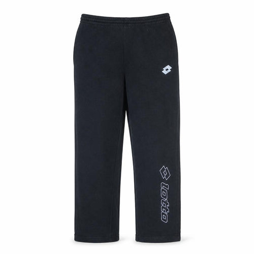 Lotto Mens Black Fleece Sweatpants M Regular Fit Sports Trousers