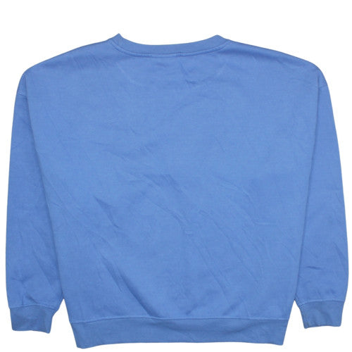 Disney Stitch Blue Crew Neck Sweatshirt Womens XL Primark Cares