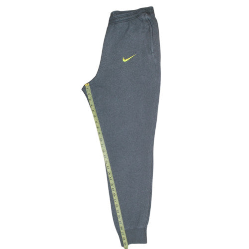 Nike Men's Grey Spurs Sweatpants L Regular Fit Fleece