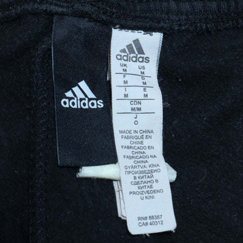 Adidas Men's Black M Sweatpants Fleece Straight Leg Casual Trousers