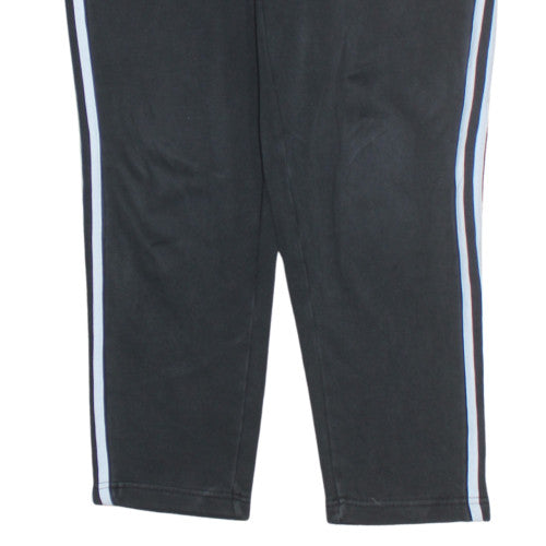 Adidas Men's Black M Sweatpants Fleece Straight Leg Casual Trousers