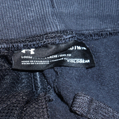 Under Armour Men's Black Jogger Trousers M ColdGear Fleece