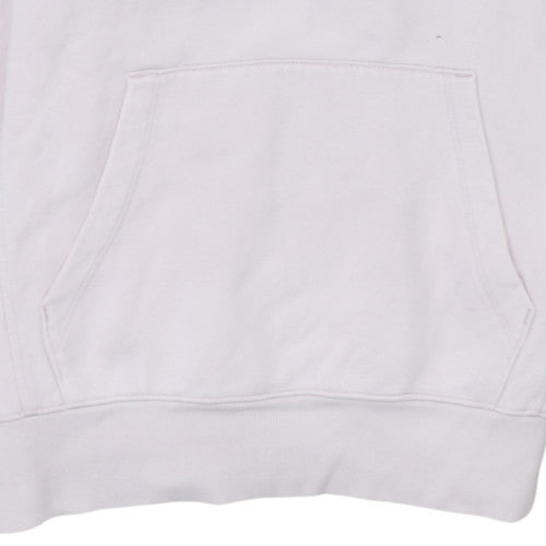 Champion Women's Pink Pullover Hoodie Medium Cotton Blend Casual Sweatshirt