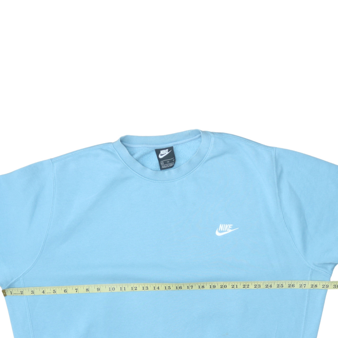 Nike Women’s Blue Crew Neck Pullover Sweatshirt XXL Cotton Blend