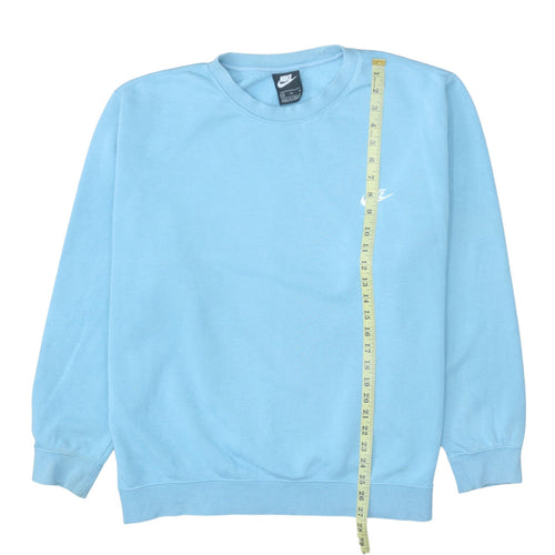 Nike Women’s Blue Crew Neck Pullover Sweatshirt XXL Cotton Blend