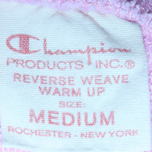 Champion Womens Pink Reverse Weave Pullover Sweatshirt Medium
