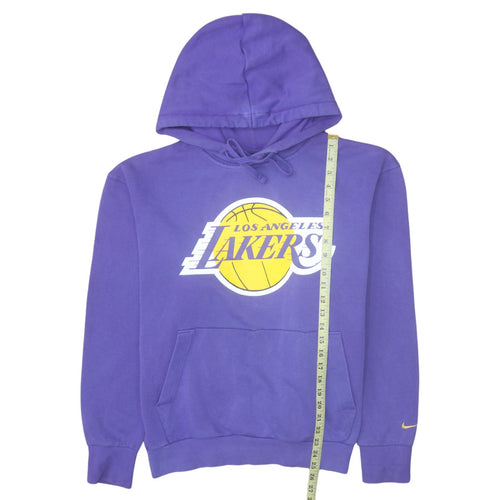 Nike Los Angeles Lakers Purple Hoodie Women M Hoodie Pullover Basketball
