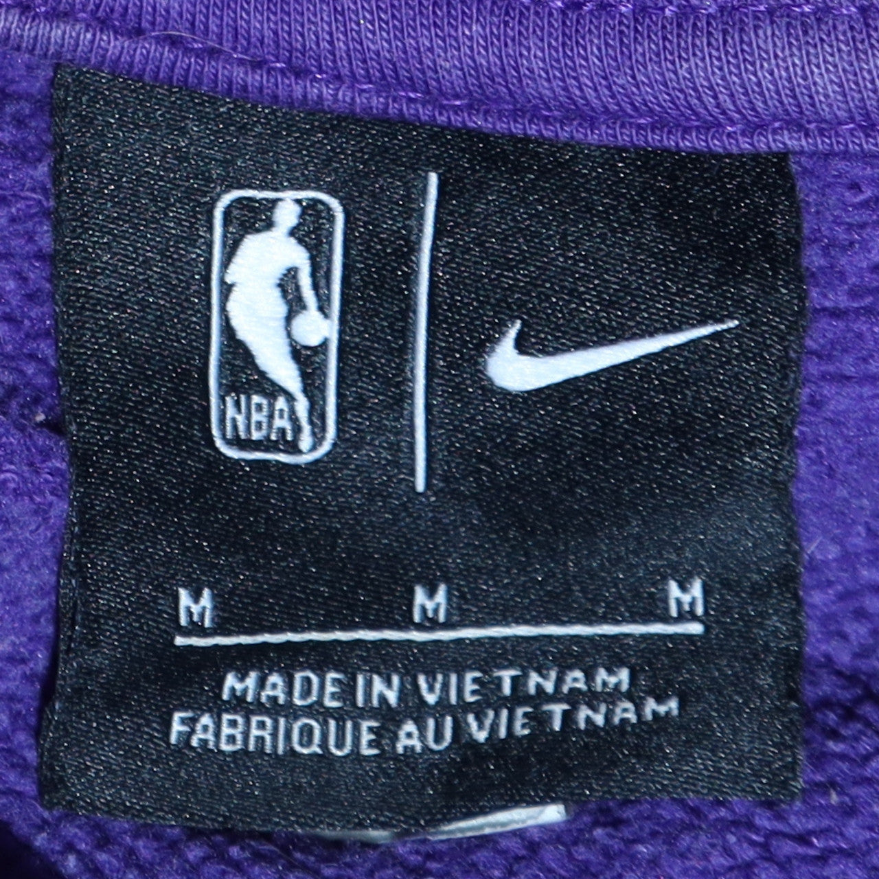 Nike Los Angeles Lakers Purple Hoodie Women M Hoodie Pullover Basketball
